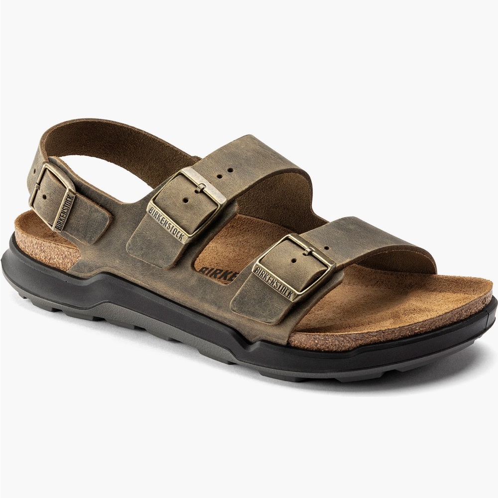 Birkenstock Men's Faded khaki Sandals